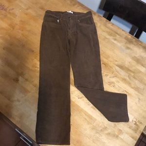 Brown corduroy tucker + tate pants
